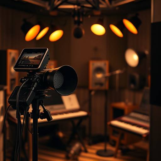 Mastering utstyr i et lydstudio